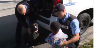 This Stray Pitbull Guarded a Missing St. Louis Toddler Until Reunited with Dad